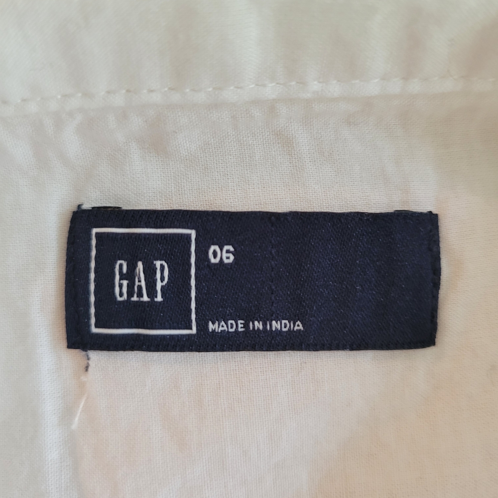 GAP White Tiered Pencil Skirt Resort Wear - Picture 4 of 4